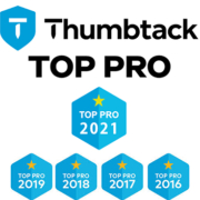 ThumbTack Top Pro Badges 2016-2021